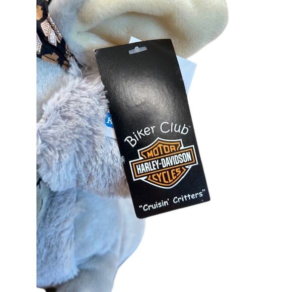 Harley-Davidson Plush Dog – Kids Preferred – Biker Club Edition - Picture 2 of 10
